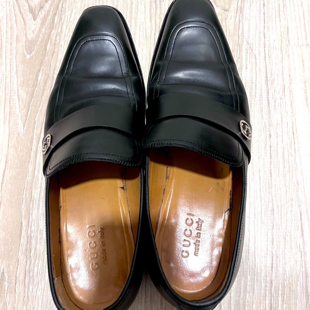 Gucci leather dress shoes